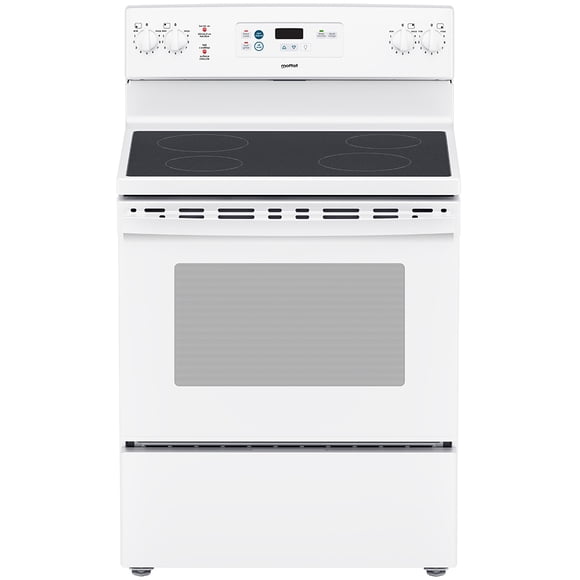 Moffat Cuisinière Électrique Manuelle Autoportante de 30 Pouces Blanche - MCBS585DNWW