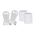 thumbnail image 3 of S SERENABLE Kids Gymnastic Hand Grips Gloves Wrist Support Gymnastic Bar Palm Protection White S, 3 of 9