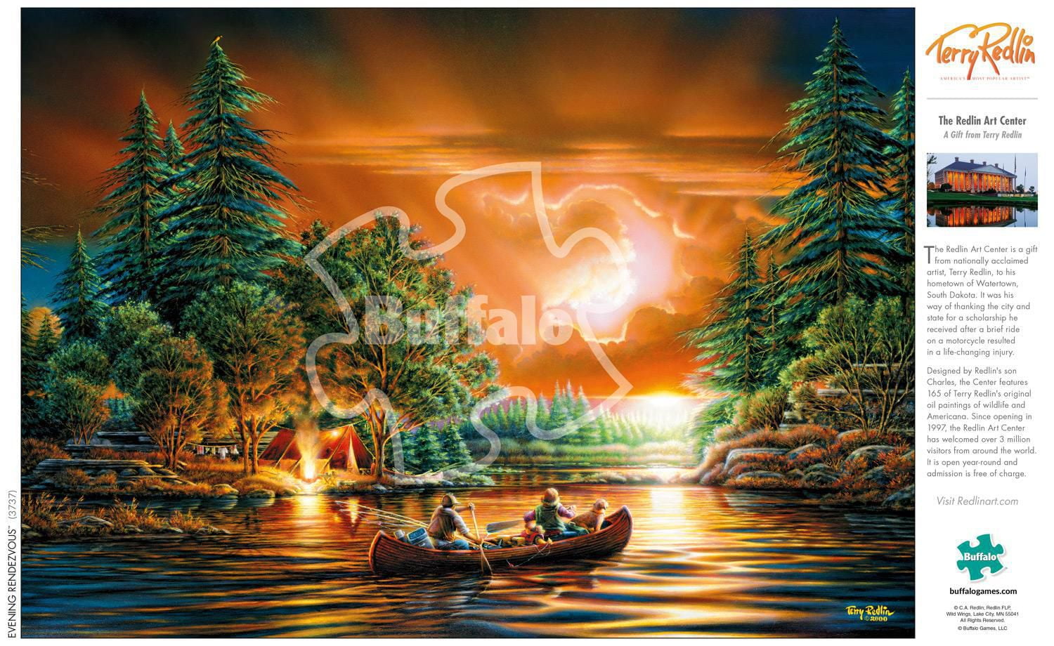 Buffalo Games - Le puzzle Terry Redlin - Evening Rendezvous - en 500 pièces
