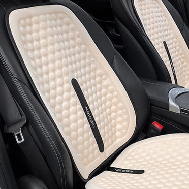 Bilqis Coussin de Siège Auto d'Été Respirant et Rafraîchissant Ensemble Deux Pièces avant et Arrière Quatre Saisons Housse de Siège Universelle
