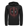 thumbnail image 1 of Deadpool Splatter Logo Black Hoodie-Small, 1 of 1