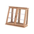 thumbnail image 3 of ZheElen 1:6 1:12 Armoire à Biscuits Modèle A pour Modèle Cerisier Train de Construction en Bois Architectural, 3 of 4