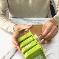 thumbnail image 4 of Ice Pop , Ice Cream , Food Grade Silicone Ice Cream  Ice Cream Making Tool Frozen Ice Popsicle Maker For Home Kitchen Pink,Blue,Green, 4 of 8