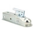 thumbnail image 3 of Trailer Hitch Ball Coupler, Forged Steel Galvanized  Straight Tongue Trailer Coupler 3500 Load Capacity  For SUVs, 3 of 8