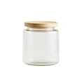 thumbnail image 1 of Mainstays Glass Kitchen Food Storage  Jar 3L Glass jar with bamboo lid, 1 of 5