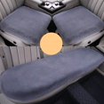 thumbnail image 3 of Estbridge 3 Sets Car Front Rear Seat Plush Cushion  Soft Warm Faux  Winter Auto Seat Cover  Plush Vehicle Seat Protector Pad With Non-Slip Backing  Car Accessories, 3 of 3