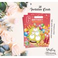 thumbnail image 5 of Darling Souvenir Pink Birthday Invitation Card Printable Fill or Write In Blank Invites Party Supplies Pack Of 28 5 x 7 Inches, 5 of 5