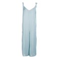 thumbnail image 1 of Jumpsuits For Women Sleeveless Backless Spaghetti Strap Wide Leg Pants, 1 of 5