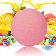 thumbnail image 3 of Explosion de Gomme Balloune « MONDO » Bijou Bombe de Bain (Fruit / Agrumes), 3 of 8