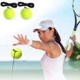 thumbnail image 3 of Tennis Trainer Rebound Ball, Tennis Ball Trainer, Tennis Ball Practice Trainer Tennis Trainer Ball with String for Kids Player Beginner, 3 of 4