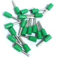 thumbnail image 1 of 1000pcs VE1508Tubular Wire Cold Pressure Connector Electrical Terminals Cable Crimps Wire Ferrules For 0.5mm2, 22 AWG Wire VE1508 - (Color: VE1508, Pins: Green), 1 of 7