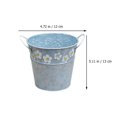 thumbnail image 2 of 2 Pcs Petit Seau Design Marguerite Conteneur de Fleurs Rétro Maison Vase à Fleurs, 2 of 9