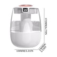 thumbnail image 2 of Meitianfacai 2.2L Quiet Humidifiers for Bedroom & Large room - Double Spray Humidifier with Night Light, Humidity Display, Humidifiers for Babies Room Plants, 2 of 5