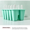 thumbnail image 3 of Ice Cream Molds Popsicle Silicone Silicone Ice Pop-Molds, Easy Release Ice Cream Mold, Reusable Popsicle Stick with for Homemade Popsicles & Ice Cream, 3 of 6