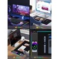 thumbnail image 2 of TopMade Wireless Charging Mouse Pad, RGB Gaming Mousepad Home Office Large Desk Mat with 13 Light Modes, Ultra-Smooth Surface, Non-Slip Rubber Base (Includes 20W PD, 2 of 7