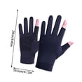 thumbnail image 2 of Fishing Gloves Outdoor Gloves Bike Riding Gloves Fishing Gloves for Men and Women Driving Gloves for Hiking and Sun Gloves Non-Slip Feel Screen Interface for Kayaking Biking Rowing, 2 of 5