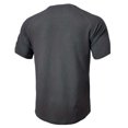 thumbnail image 3 of Mrzvby Chemises pour Hommes Tendance Bouton Col Rond Manches Courtes Raglan Blouse Légère Respirante Hauts Décontractés T-Shirts de Musculation, 3 of 3