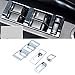 thumbnail image 3 of Accessoires Intérieurs pour Jeep Patriot 2011-2017, Couvercle de Régulateur de Fenêtre, 4 Pcs, 3 of 4