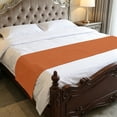 thumbnail image 4 of Dvumao 1pc Solid Bed Runner 70.87x17.72 Inch Stretch Bed Scarf Protector, 4 of 6