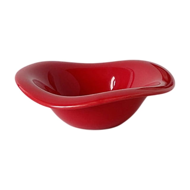 Yhmxh Ceramic Cream Style After Noon Tea Dessert Bowl Fruit Salad Bowl Cafes Tableware Bowl Kitchen Utensils Set Kitchen Organization Kitchen Essentials Home and Kitchen Kitchen Tools
