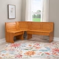 thumbnail image 2 of Linon Chelsea Unité d'Angle de Coin-Repas en Bois, Naturel, 2 of 13