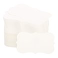 thumbnail image 1 of Unique Bargains 2' x 3.5' Blank Paper Business Cards Small Index Flash Cards Words Message Note Card Lace, White 200 Pack, 1 of 5