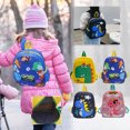 thumbnail image 1 of Cute Cartoon Dinosaur Backpack for Students - Lightweight & Durable School Bag with Adjustable Straps, 1 of 4