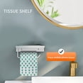 thumbnail image 3 of TIMIFIS Porte-Papier Papier Hygiénique avec Tablette Rouleau de Papier Hygiénique Mural Papier Hygiénique pour Salle de Bain Rangement et Organisation de la Salle d'Eau, 3 of 6