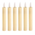 thumbnail image 3 of 6x LED Pillar Candles Tabletop Decoration Decorative Candles for Holiday Wedding, 3 of 9