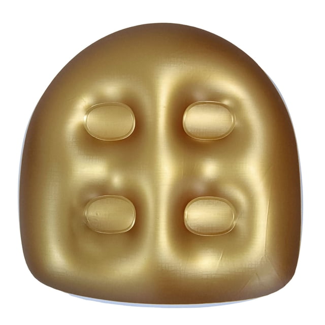 Cushion Seat Pad for Spa and Bath Portable Inflatable Booster with Suction Cup Back Support Soft Massage Cushion for Pools and Hot Tubs Comfortable Adult Spa Accessory