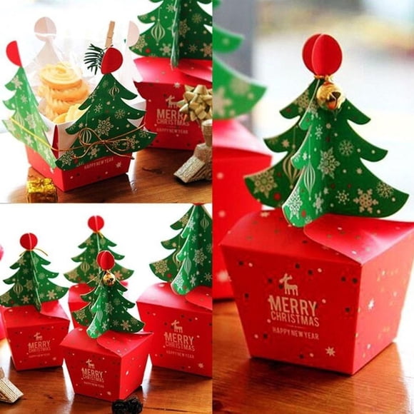 Chmadoxn Storage Trunks,Closet Organizers and Storage, Organization and Storage, Storage Bins, Storage Containers Christmas Packaging Box Christmas Eve Packaging Box Christmas Three Folding Bo
