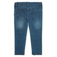 thumbnail image 2 of KIDSCOOL SPACE Little Girls Boys Jeans,Elastic Band Inside Straight Fit Stretchy Soft Denim Pants,3-4 Years, 2 of 6