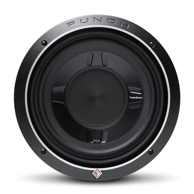 Rockford Fosgate P3SD2-10 Punch Stage 3 Caisson de Basses en PVC 10′′ Peu Profond 2-Ohms