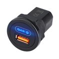 thumbnail image 4 of 12-24V Car Charging Socket 18W QC3.0 RV Bus USB Outlet Car Charger Adapter, 4 of 8