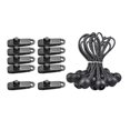 thumbnail image 1 of Almencla Tarp Clips Tarpaulin Clips and Cords Balls Set Tarp Clips Heavy Duty Lock Grip 10pcs Tent Clip, 1 of 8