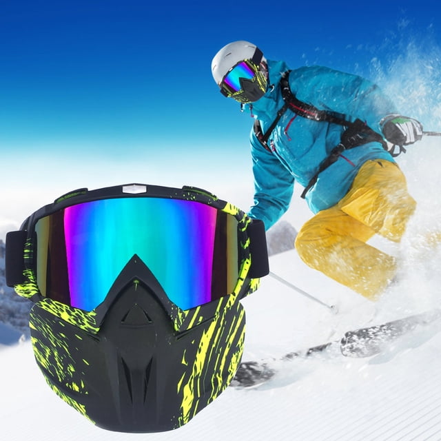LSLJS Snow Goggles Motorcycle Helmet Goggles Mask Outdoor Riding Windproof Goggles, Sports, Gym, Workout,Camping, Fitness, Workout & More Activities