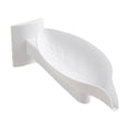 thumbnail image 2 of Porte-savon Mural Réglable en Forme de Feuille avec Drainage, Porte-Savon Rotatif pour Lavabo, 2 of 6