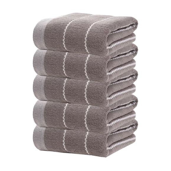 zanvin 5 Piece Towel Set Soft Absorbent Towels Household Towels Gift Towels for Hand Gym Beauty Spa and Home Hair Care 27.17x12.6in Face Towels, Gifts for Women