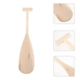 thumbnail image 1 of BEADCEST Petit Bateau Aviron Bois Design Ergonomique pour Utilisation 1 Pcs, 1 of 8