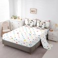 thumbnail image 3 of YST Kids Cartoon Jungle Wildlife 7-Piece Bedding Set, Full, 3 of 4