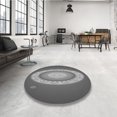 thumbnail image 4 of Ahgly Tapis Rectangulaire Lavable en Machine Intérieur Transitionnel Gris Canon, 2 Pieds x 3 Pieds, 4 of 7