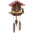 thumbnail image 1 of Quartz Cuckoo Clock Black forest house with music, 1 of 1