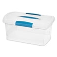 thumbnail image 2 of Sterilite Medium Nesting ShowOffs, Stackable Small Storage Bin with Lid, 6 Pack, 2 of 3