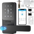 thumbnail image 1 of VEVOR Smart Lock, 5-in-1 Smart Door Knob, Fingerprint Deadbolt with App Control, Keyless Entry Door Lock with Handle, Bluetooth Smart Lock, 1 of 9
