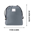 thumbnail image 2 of Storage and Organization Items!Kyusrd Travel Portable Storage Bag Drawstring Style Multifunctional Clothing Shoes Underwear Socks Organizing Bag Drawstring Ash Bag, 2 of 7