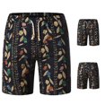 thumbnail image 2 of CEHVOM Shorts d'Été de Plage en Coton et Lin pour Hommes, 2 of 8