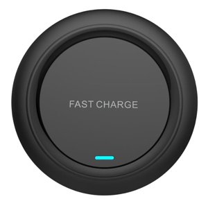 15W Chargeur sans fil haute puissance basse température antidérapant sans danger Qi charge rapide Induction ultra-fine charge sans fil