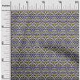 thumbnail image 1 of oneOone Silk Tabby Fabric Swirl & Paisley Ikat Decor Fabric Printed BTY 42 Inch Wide, 1 of 4