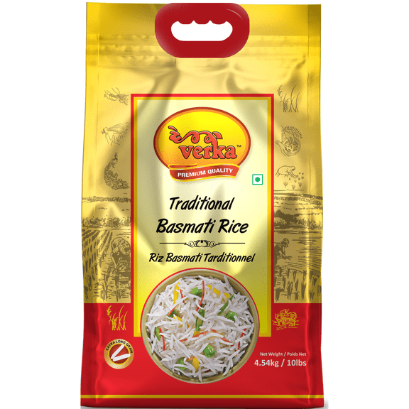 Verka Riz Basmati Traditionnel, 10lbs