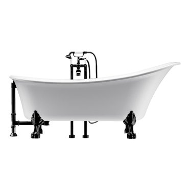 A&E Bain et Douche DORYA-BLK BAIN AUTOPORTANTE